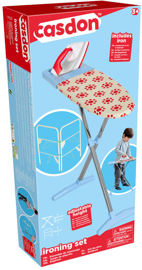 Triikimislaud ja kuivati lastele Casdon цена и информация | Tüdrukute mänguasjad | kaup24.ee