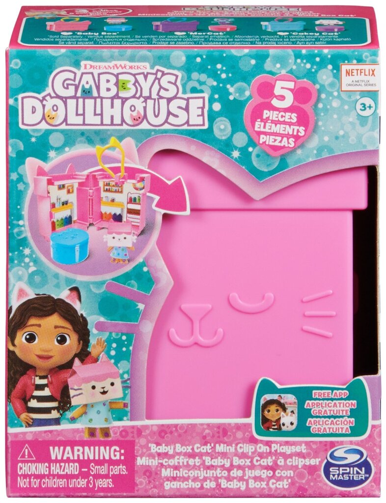 Minibox nukumaja Gabby's цена и информация | Tüdrukute mänguasjad | kaup24.ee