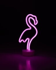 Neoon LED lamp "Flamingo" цена и информация | Детали интерьера | kaup24.ee