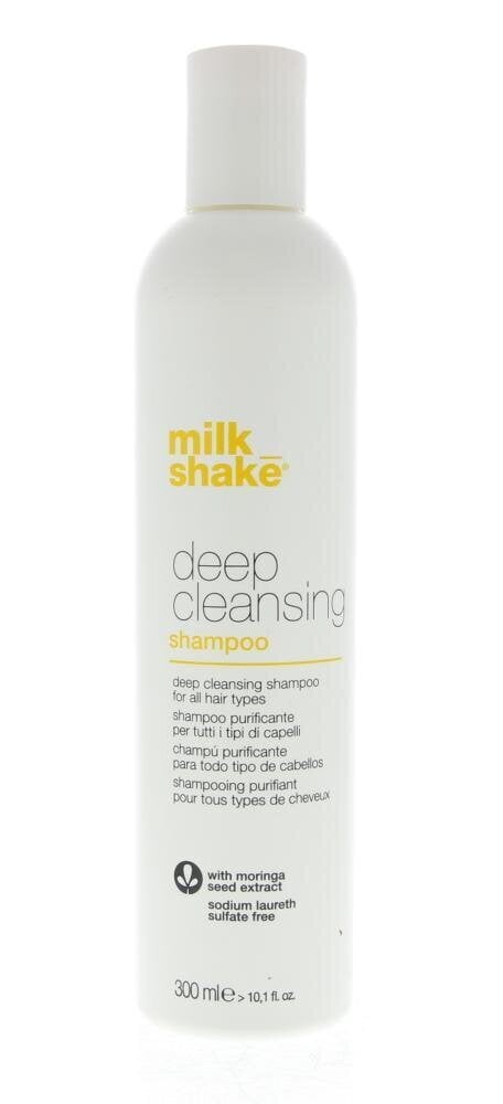 Sügavpuhastav šampoon moringa seemne ekstraktiga Milk Shake Deep Cleansing 300 ml цена и информация | Šampoonid | kaup24.ee