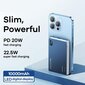 Remax Kinyin PD20W+QC22.5W 10000mAh RPP-178, sinine hind ja info | Akupangad | kaup24.ee