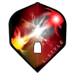 Tiivad L-stiilis L1 Pro Mensur Suljovic Fusion, värviline hind ja info | Noolemängud | kaup24.ee