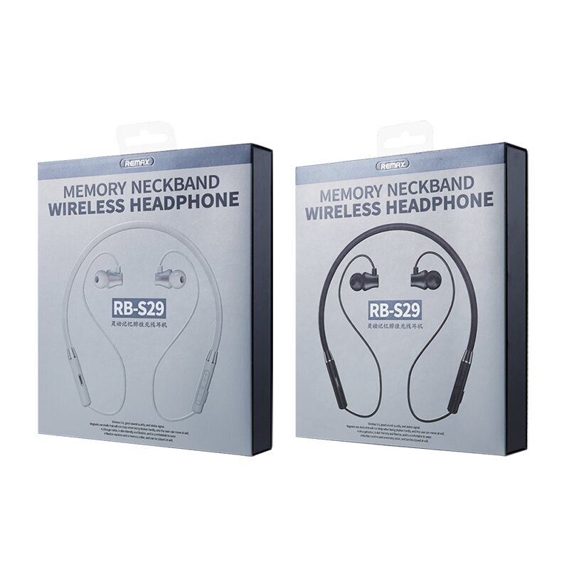 Remax juhtmevabad kõrvaklapid RB-S29, must hind ja info | Kõrvaklapid | kaup24.ee