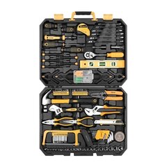 Käsitööriistade komplekt Deko Tools DKMT168, 168 tk цена и информация | Механические инструменты | kaup24.ee