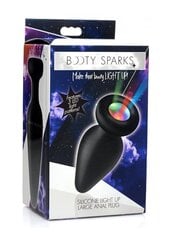 Booty Sparks LED Anaaltapp, must/erinevad värvid hind ja info | Anaallelud | kaup24.ee