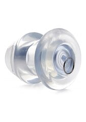 Hollow Transparent Anal Plug With Stopper - XL цена и информация | БДСМ и фетиш | kaup24.ee