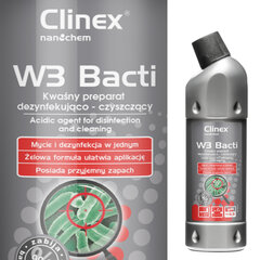 Clinex vannitoa puhastusvahend, 1L цена и информация | Очистители | kaup24.ee