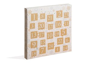 Адвент календарь с серебряными украшениями Mix цена и информация | Наборы украшений | kaup24.ee