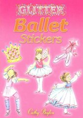 Glitter Ballet Stickers illustrated edition hind ja info | Väikelaste raamatud | kaup24.ee
