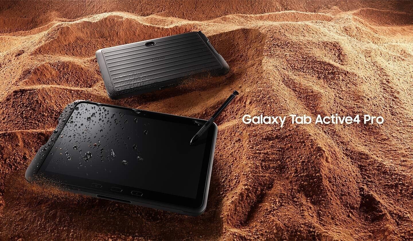Samsung Galaxy Tab Active4 Pro WiFi 6/128GB SM-T630NZKEEUE hind ja info | Tahvelarvutid | kaup24.ee