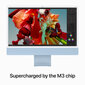 iMac 24” 4.5K Retina, Apple M3 8C CPU, 10C GPU/8GB/256GB SSD/Blue/RUS - MQRQ3RU/A hind ja info | Lauaarvutid | kaup24.ee