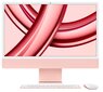 iMac 24” 4.5K Retina, Apple M3 8C CPU, 10C GPU/8GB/256GB SSD/Pink/INT - MQRT3ZE/A hind ja info | Lauaarvutid | kaup24.ee