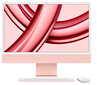 iMac 24” 4.5K Retina, Apple M3 8C CPU, 10C GPU/8GB/512GB SSD/Pink/INT - MQRU3ZE/A цена и информация | Lauaarvutid | kaup24.ee