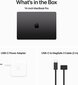 MacBook Pro 14" Apple M3 Max 14C CPU, 30C GPU/36GB/1TB SSD/Space Black/INT - MRX53ZE/A hind ja info | Sülearvutid | kaup24.ee