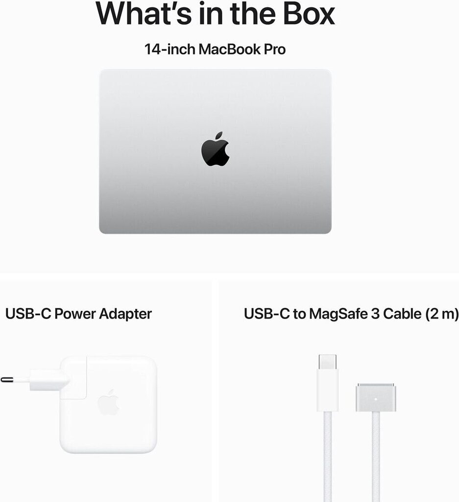 MacBook Pro 16" Apple M3 Max 14C CPU, 30C GPU/36GB/1TB SSD/Silver/RUS - MRW73RU/A hind ja info | Sülearvutid | kaup24.ee