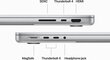 MacBook Pro 16" Apple M3 Max 16C CPU, 40C GPU/48GB/1TB SSD/Silver/INT - MUW73ZE/A hind ja info | Sülearvutid | kaup24.ee