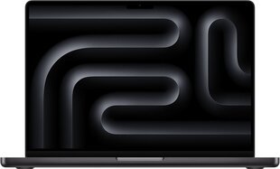 MacBook Pro 16" Apple M3 Max 16C CPU, 40C GPU/48GB/1TB SSD/Space Black/INT - MUW63ZE/A цена и информация | Ноутбуки | kaup24.ee