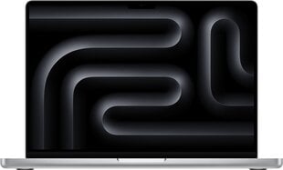 MacBook Pro 16" Apple M3 Pro 12C CPU, 18C GPU/18GB/512GB SSD/Silver/SWE - MRW43KS/A цена и информация | Ноутбуки | kaup24.ee