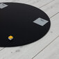 Peegel raamiga Tulup, 50 cm, must hind ja info | Peeglid | kaup24.ee
