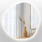 Peegel LED Tulup, 68x67 cm, neutraalne valgustus hind ja info | Peeglid | kaup24.ee