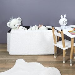 Puff Intesi Velse Furry, valge hind ja info | Kott-toolid, tumbad, järid | kaup24.ee