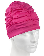 Naiste ujumismüts Mad Wave Velcro, roosa hind ja info | Ujumismütsid | kaup24.ee