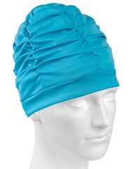 Женская плавательная шапка Mad Wave Velcro, бирюзовая цена и информация | Шапочки для плавания | kaup24.ee