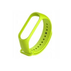 Beline pasek Mi Band 7|6|5 czarny-zielony|black-green Design цена и информация | Аксессуары для смарт-часов и браслетов | kaup24.ee