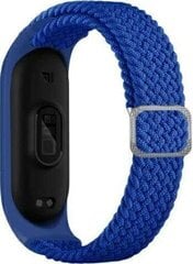 Beline Watch Band Textile Blue hind ja info | Nutikellade ja nutivõrude tarvikud | kaup24.ee