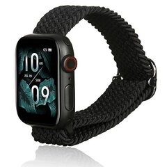 Beline Watch Textile Black цена и информация | Аксессуары для смарт-часов и браслетов | kaup24.ee