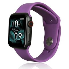 Beline pasek Apple Watch Silicone 38|40|41mm fioletowy |purple цена и информация | Аксессуары для смарт-часов и браслетов | kaup24.ee