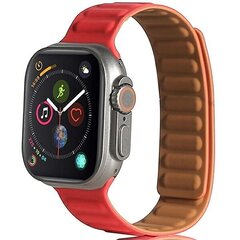 Beline pasek Apple Watch Magnetic 42|44|45|49mm czerwony |red цена и информация | Аксессуары для смарт-часов и браслетов | kaup24.ee