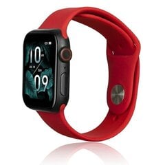 Beline pasek Apple Watch Silicone 38|40|41mm czerwony |red цена и информация | Аксессуары для смарт-часов и браслетов | kaup24.ee