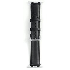 Beline pasek Apple Watch Leather 42|44|45|49mm czarny |black цена и информация | Аксессуары для смарт-часов и браслетов | kaup24.ee