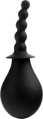 Анальный душ Rippled Douche, черный цвет цена и информация | Анальные игрушки | kaup24.ee