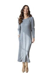 Длинное вязаное платье Lega SKZ168, серый цена и информация | Платья | kaup24.ee