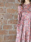 Veluurist midi-kleit Lega SKZ162, roosa hind ja info | Kleidid | kaup24.ee