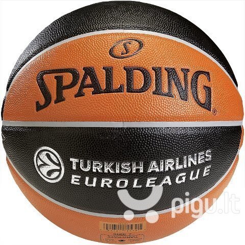 Korvpalli pall Spalding Euroleague TF-500 Replica, suurus 7 hind ja info | Korvpallid | kaup24.ee