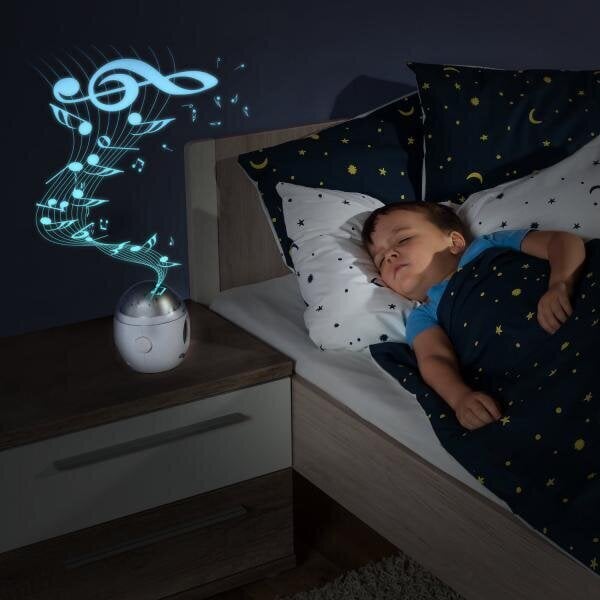 Reer laste LED-öövalgusti projektori ja muusikaga MyMagicStarlight hind ja info | Lastetoa valgustid | kaup24.ee