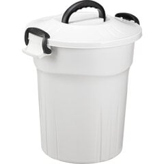 Контейнер для мусора Ecosolution 25L 37,5x37,5x39см тёмно-серый/жёлтый цена и информация | Мусорные баки | kaup24.ee