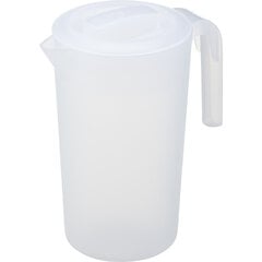 Joogikann 2l kaanega valge PT1575 hind ja info | Klaasid, tassid ja kannud | kaup24.ee