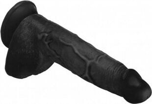 Beefy Brad Dildo 22 cm - Black цена и информация | Фаллоимитаторы | kaup24.ee
