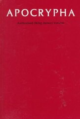 KJV Apocrypha Text Edition, KJ530:A, Authorized King James Version цена и информация | Духовная литература | kaup24.ee