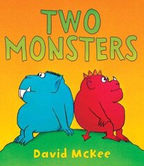 Two Monsters hind ja info | Väikelaste raamatud | kaup24.ee
