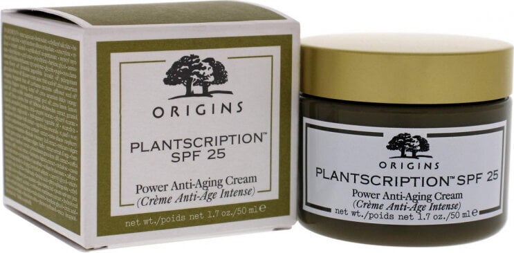 Vananemisvastane kreem Origins Plantscription Spf 25, 50 ml hind ja info | Näokreemid | kaup24.ee