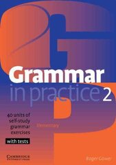 Grammar in Practice Level 2 (Elementary) цена и информация | Пособия по изучению иностранных языков | kaup24.ee