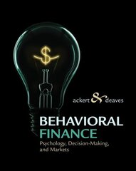 Behavioral Finance: Psychology, Decision-Making, and Markets New edition hind ja info | Majandusalased raamatud | kaup24.ee