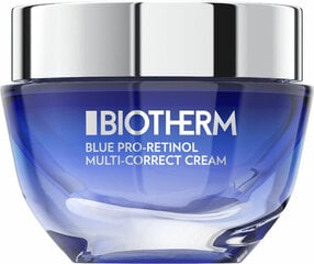 Крем для лица Biotherm Blue Pro-Retinol Daily Retinol Cream (крем мультикоррект) с ретинолом, 50 мл цена и информация | Biotherm Духи, косметика | kaup24.ee