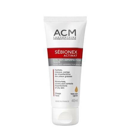 Toniseeriv hooldus probleemsele nahale Acm Sebionex Actimat Anti Imperfections X, 40 ml цена и информация | Näokreemid | kaup24.ee