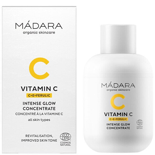 Madara Vitaminas C Intense Glow Concentrate, 30 ml цена и информация | Näokreemid | kaup24.ee